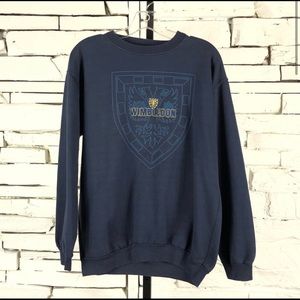 Vintage Wimbledon Pull Over Sweatshirt Med…